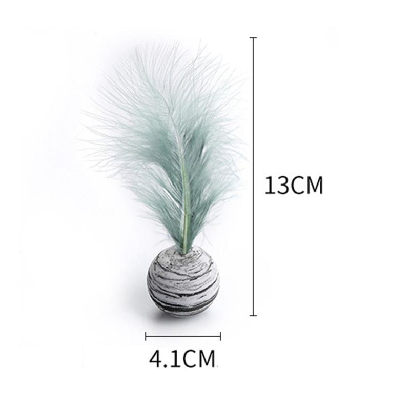 Cat Pet Toy Star Texture Ball Throwing Cat Supplies Feather EVA Material Light Foam Kitten Interactive Funny Entertainment