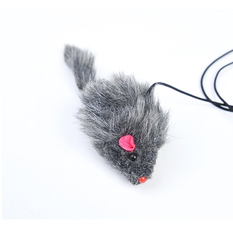1PC Cat Toy Self-excited Hanging Door Retractable Scratch Rope Mouse Pet Stick Supplies Home Play Funny Interactiv Kitten